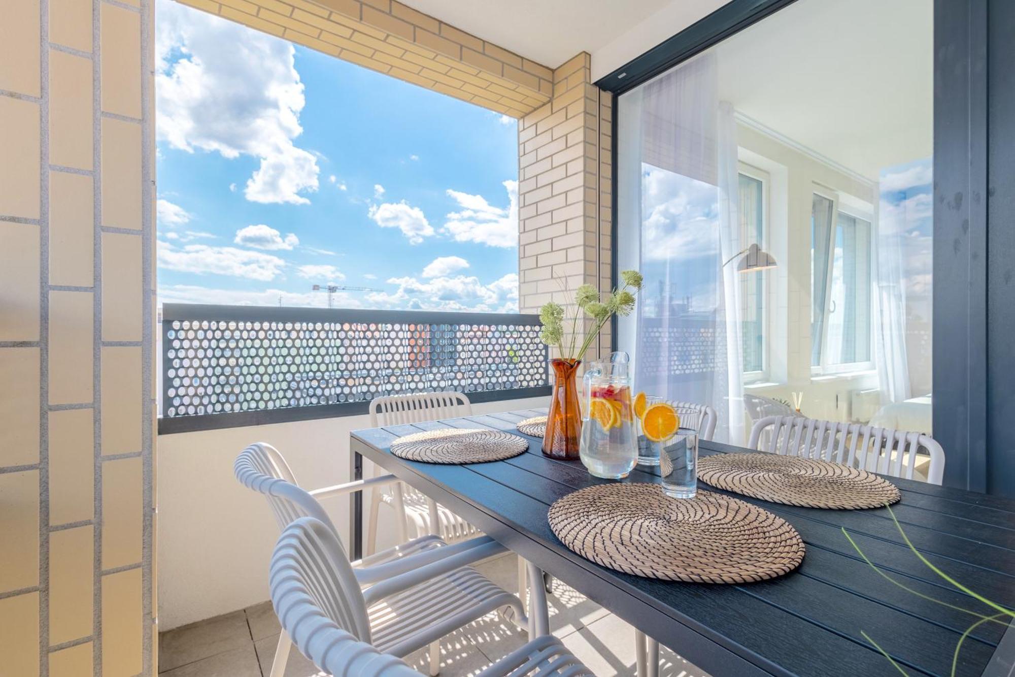 Bright 2Br - 8Th Floor, Balcony, Free Parking - By Gravity Prague Apartment ภายนอก รูปภาพ